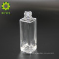 30ml empty essential oil square clear glass dropper bottle